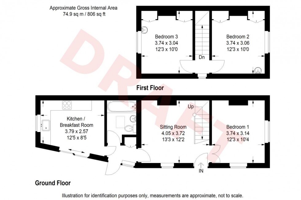 Floorplan for Bond Street, Englefield Green